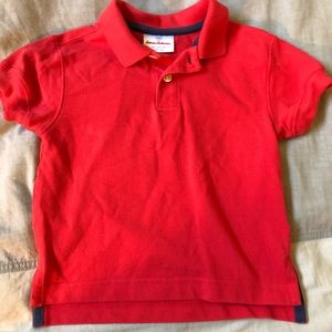 HANNA ANDERSSON | Red Polo tee 90cm (3T)
